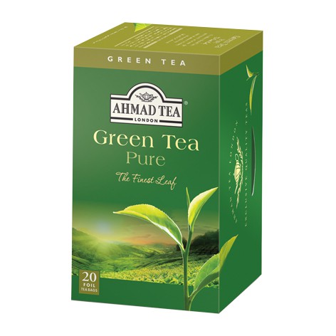 TRÀ XANH AHMAD ANH QUỐC - TRÀ XANH- Green Tea Pure