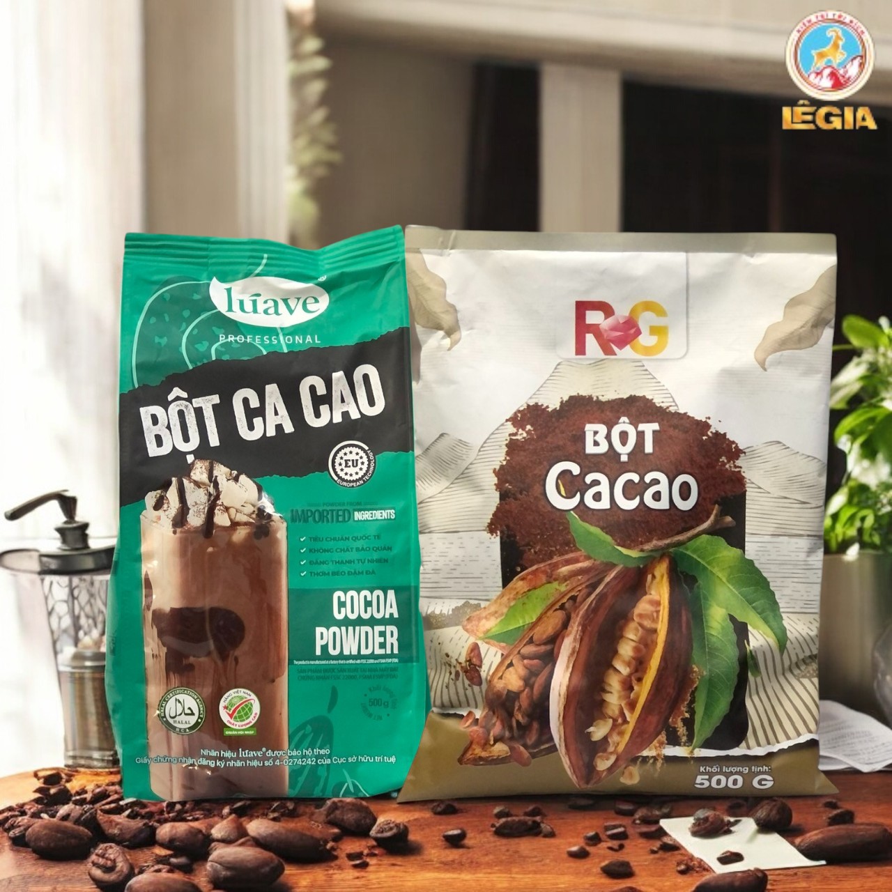 BỘT CACAO NGUYÊN CHẤT LUAVE/R&G 500G