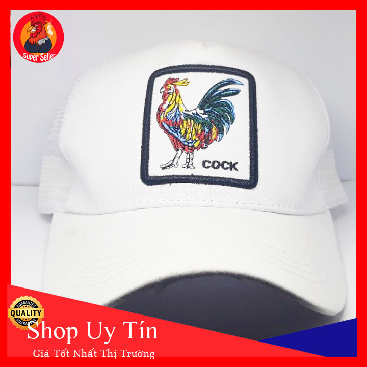 Nón Kết Hình Thiêu Hình Gà Cho Ae Đam Mê