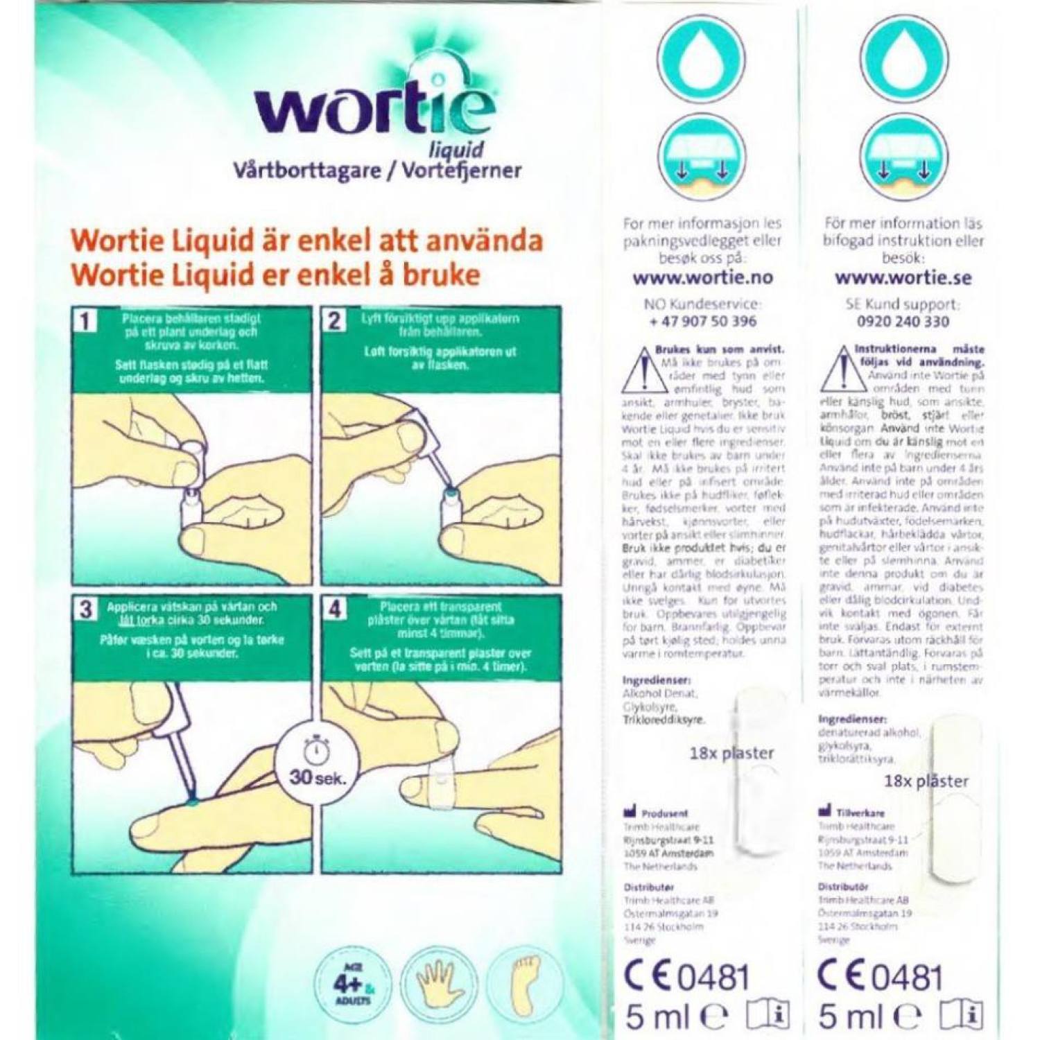 Wortie Liquid - Ngăn ngừa mụn cơm ,mụn cóc