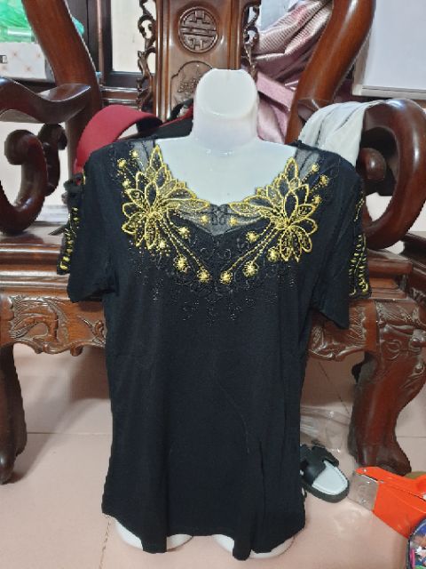 Áo Trung Niên Nữ Đính Đá Đẹp