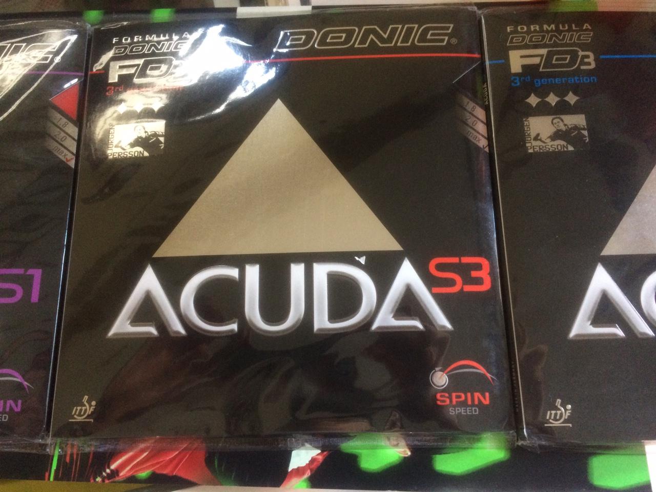 dòng mặt vợt bóng bàn acuda S1 s2 s3