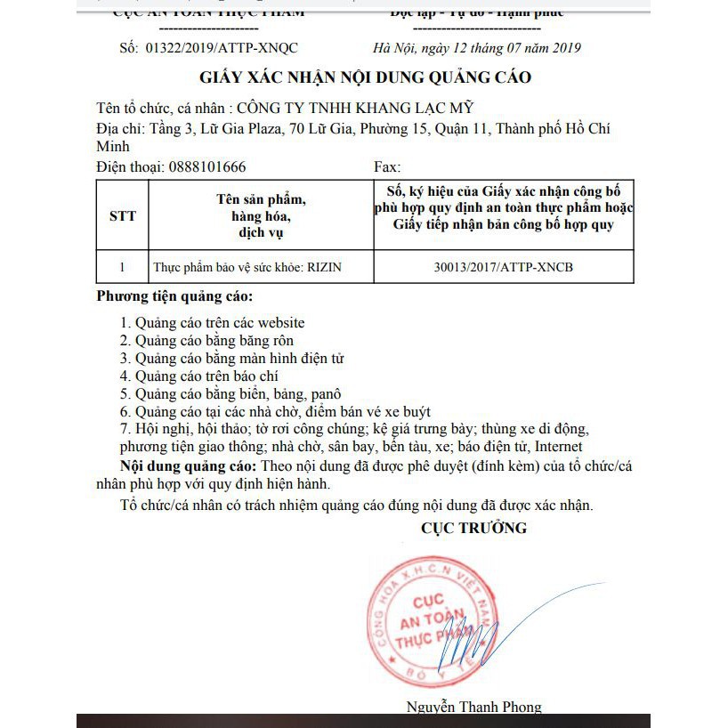 Bổ Thận Rizin (Cam Kết Chính Hãng)