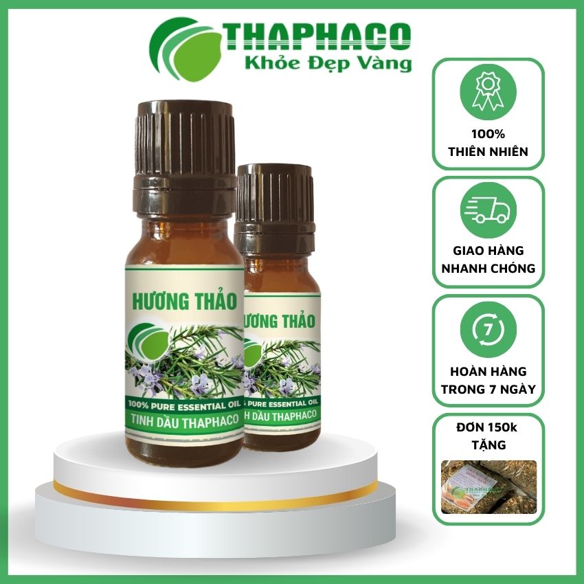 Tinh Dầu Hương Thảo 10ml Nguyên Chất Thơm Phòng Thaphaco