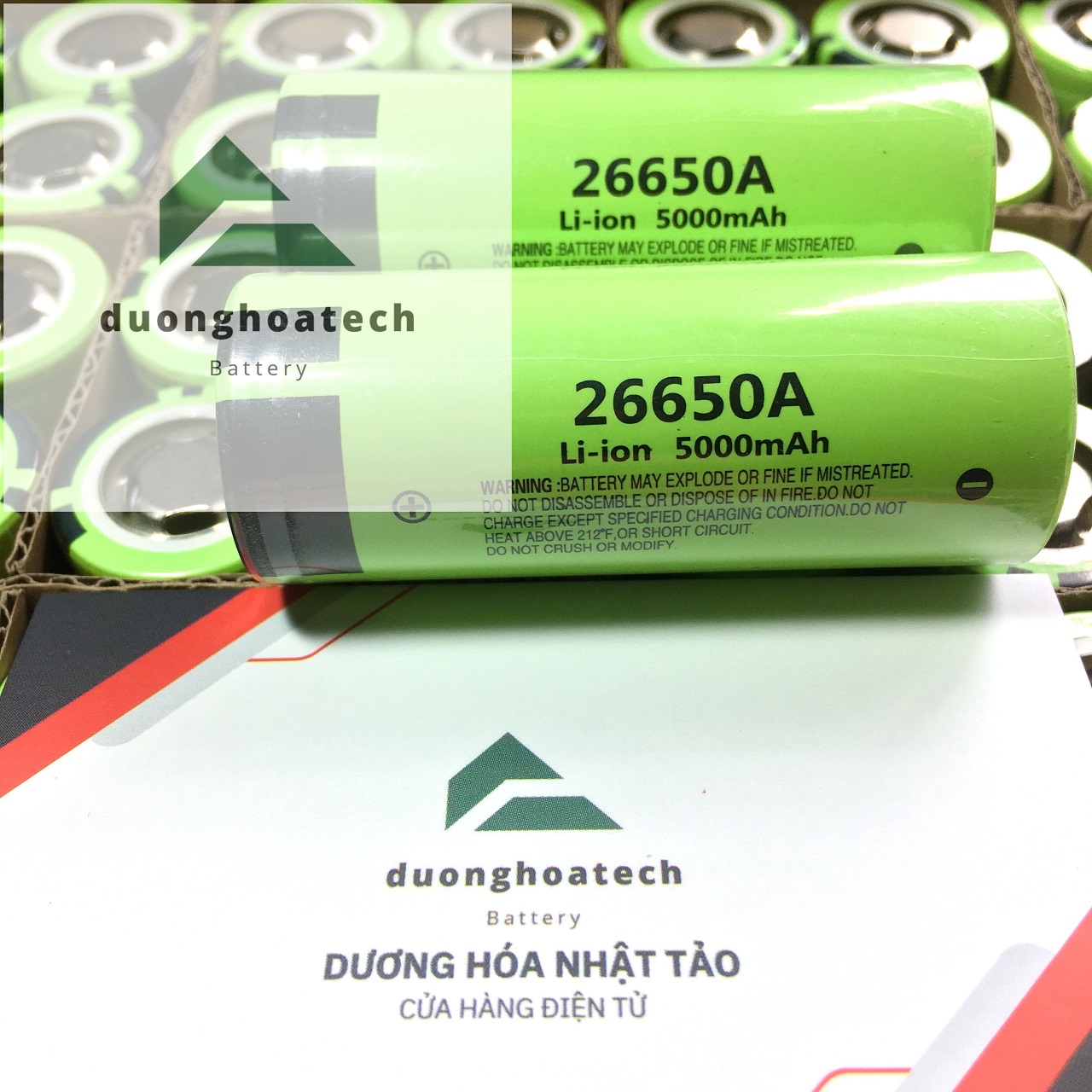 [HCM]Pin Lithium Panasonic 26650 3.7V Dung Lượng 5000mAh