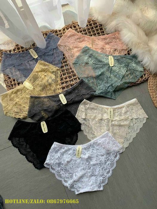 Combo 5 chiếc quần lót ren