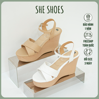 Giày sandal đế xuồng sandal quai ngang 9p siêu xinh. ĐỘC QUYỀN BỞI SHE thumbnail