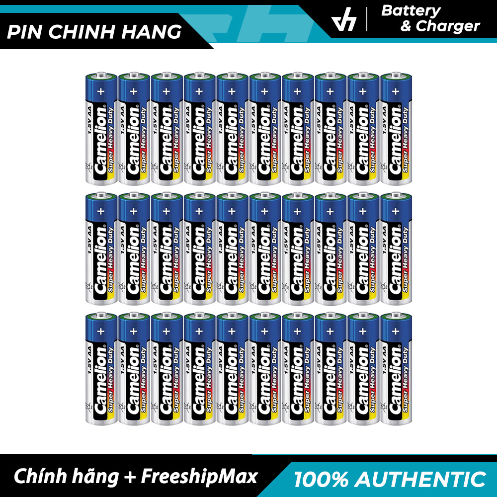 Bộ 2 pin AA Camelion R6P