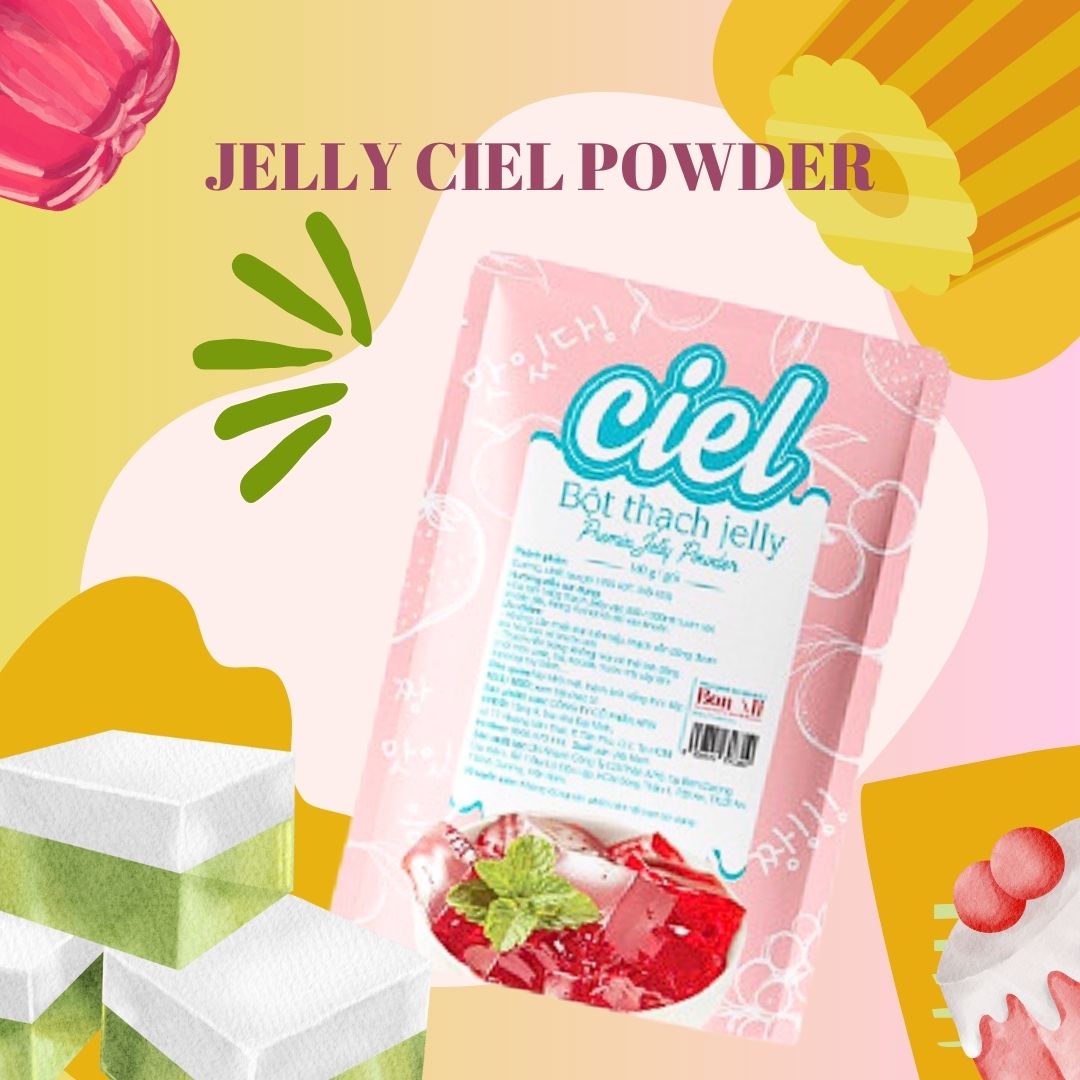 Gói Bột Thạch Jelly Ciel 140G