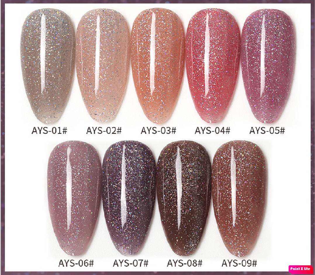 Sơn Gel AS Mã AYS 15ml ( Sơn Gel Hơ Máy )