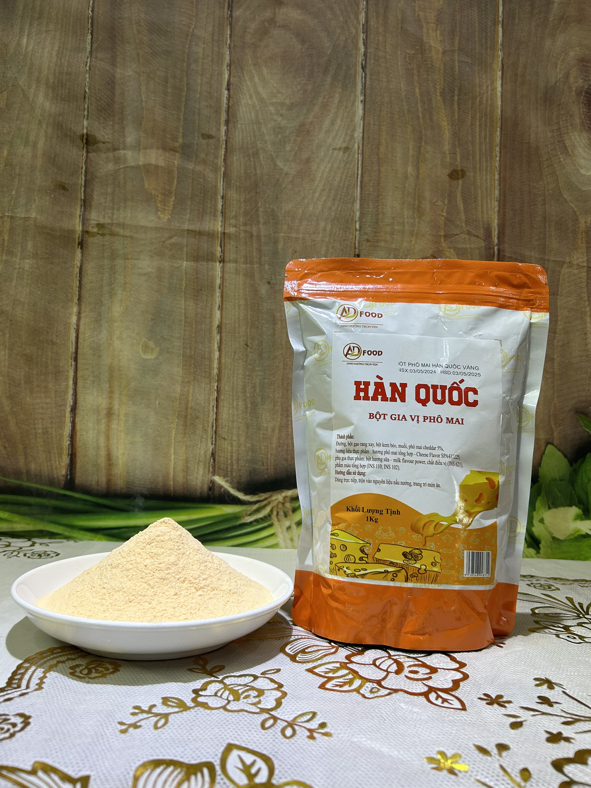 500g bột phô mai lắc Hàn Quốc