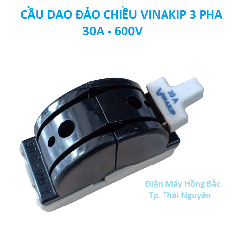 Cầu dao điện đảo chiều 2P 30A 600V - Vinakip