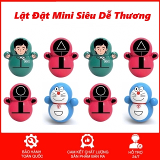 Đồ Chơi Con Lật Đật Mini Nhiều Hình Dáng Ngộ Nghĩnh Dành Cho Bé (Trò Chơi Con Mực Squid Game, Doraemon) thumbnail