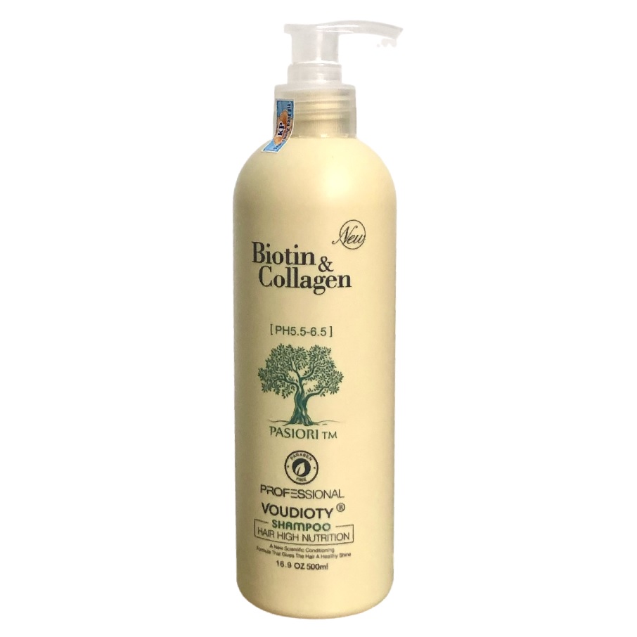 [HCM]DẦU GỘI BIOTIN COLLAGEN PHỤC HỒI CHỐNG RỤNG TÓC 500ML