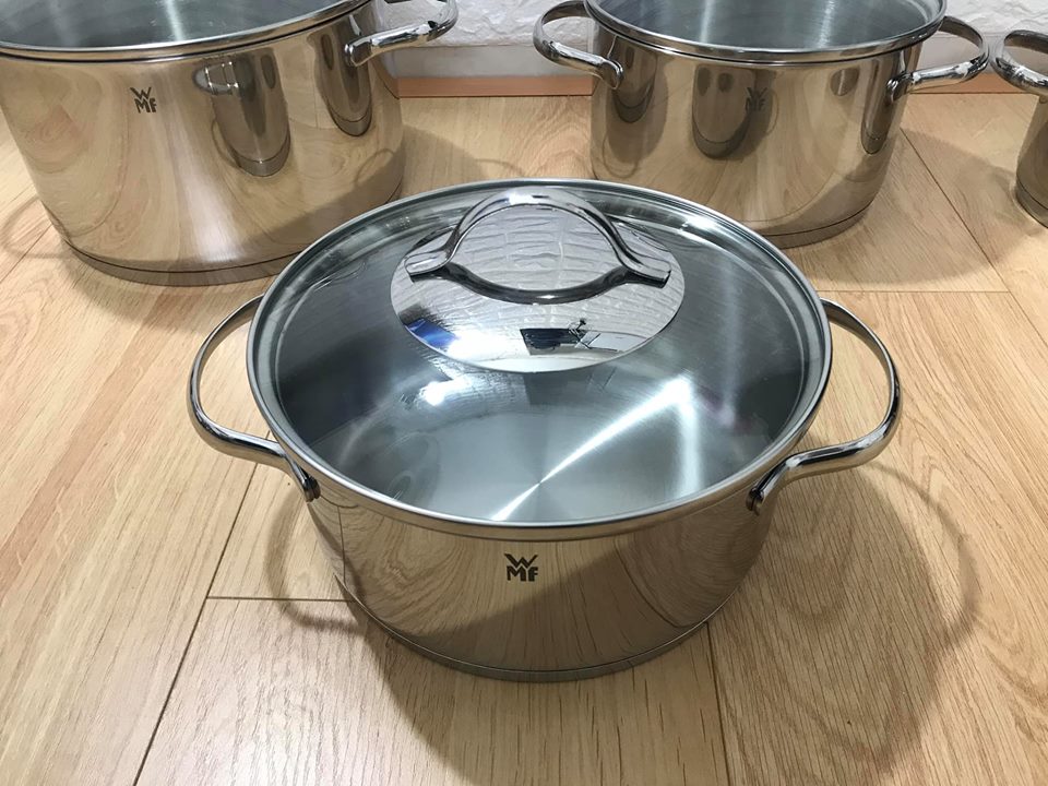 [Trả góp 0%] [CHÍNH HÃNG] BỘ NỒI WMF PROVENCE PLUS 5 CHIẾC :  4 nồi 1 quánh.