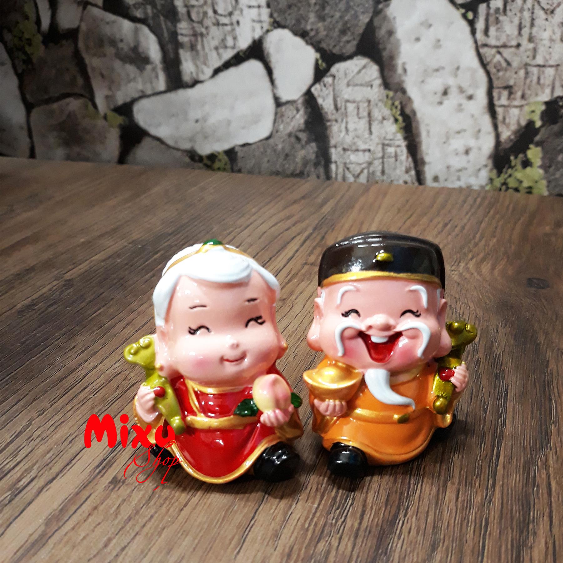 [HCM]Tượng chibi bộ đôi Thổ Địa 6cm