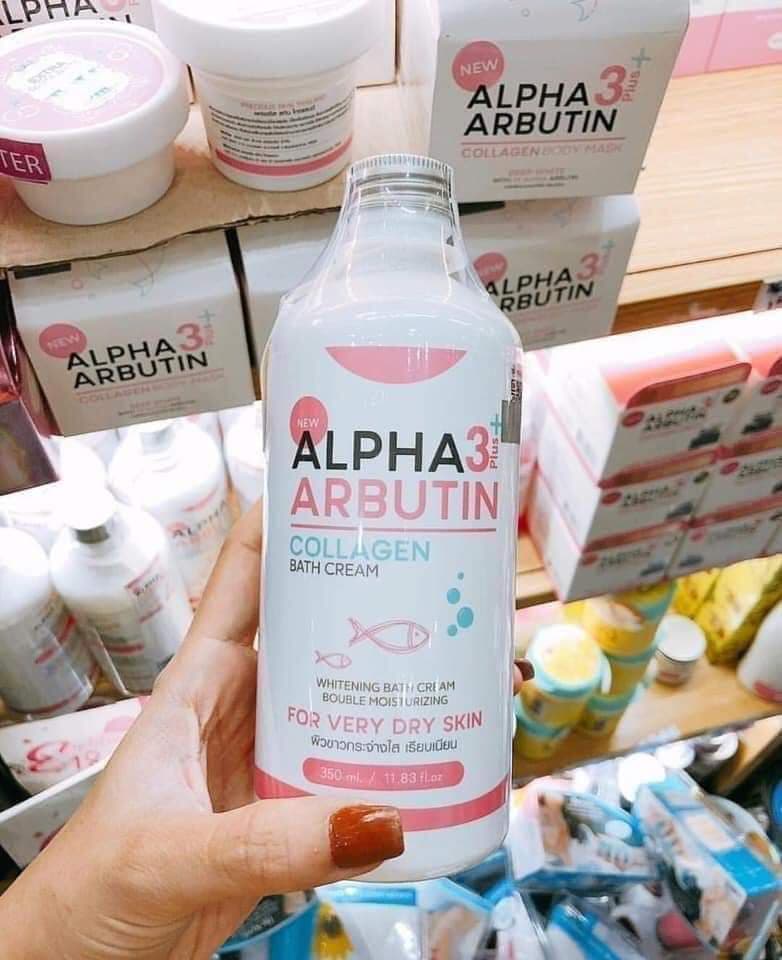 Sữa tắm ALPHA ARBUTIN 3 PLUS+ Thái Lan