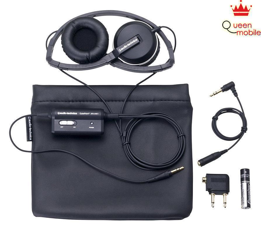 [HCM]Tai nghe Audio-Technica chống tạp âm (Active Noise Cancelling) ATH-ANC1