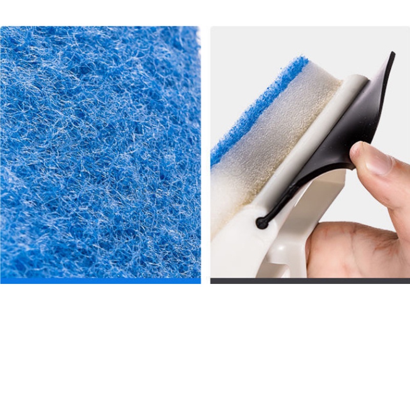 Dụng cụ vệ sinh cửa kính đa chức năng tiện dụng - Cây Lau Kính cầm tay Dụng cụ vệ sinh nhà cửa Đồ chùi kiếng - Cây Gạt Nước cửa kính Dụng cụ vệ sinh bể cá đa năng
