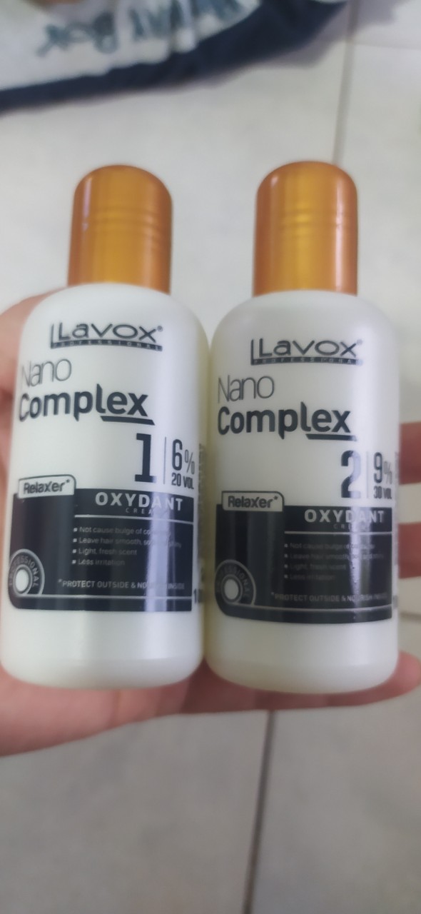 Oxy trợ nhuộm  Lavox 100ml 3%, 6%, 9%, 12%