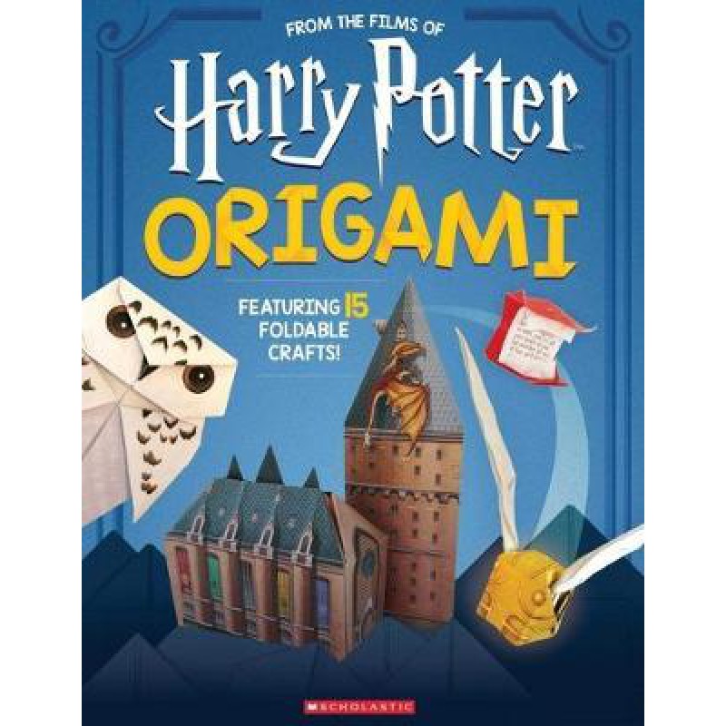 BOOKMEDI - Harry Potter Origami: 15 Paper-Folding Projects Straight From The Wizarding World!