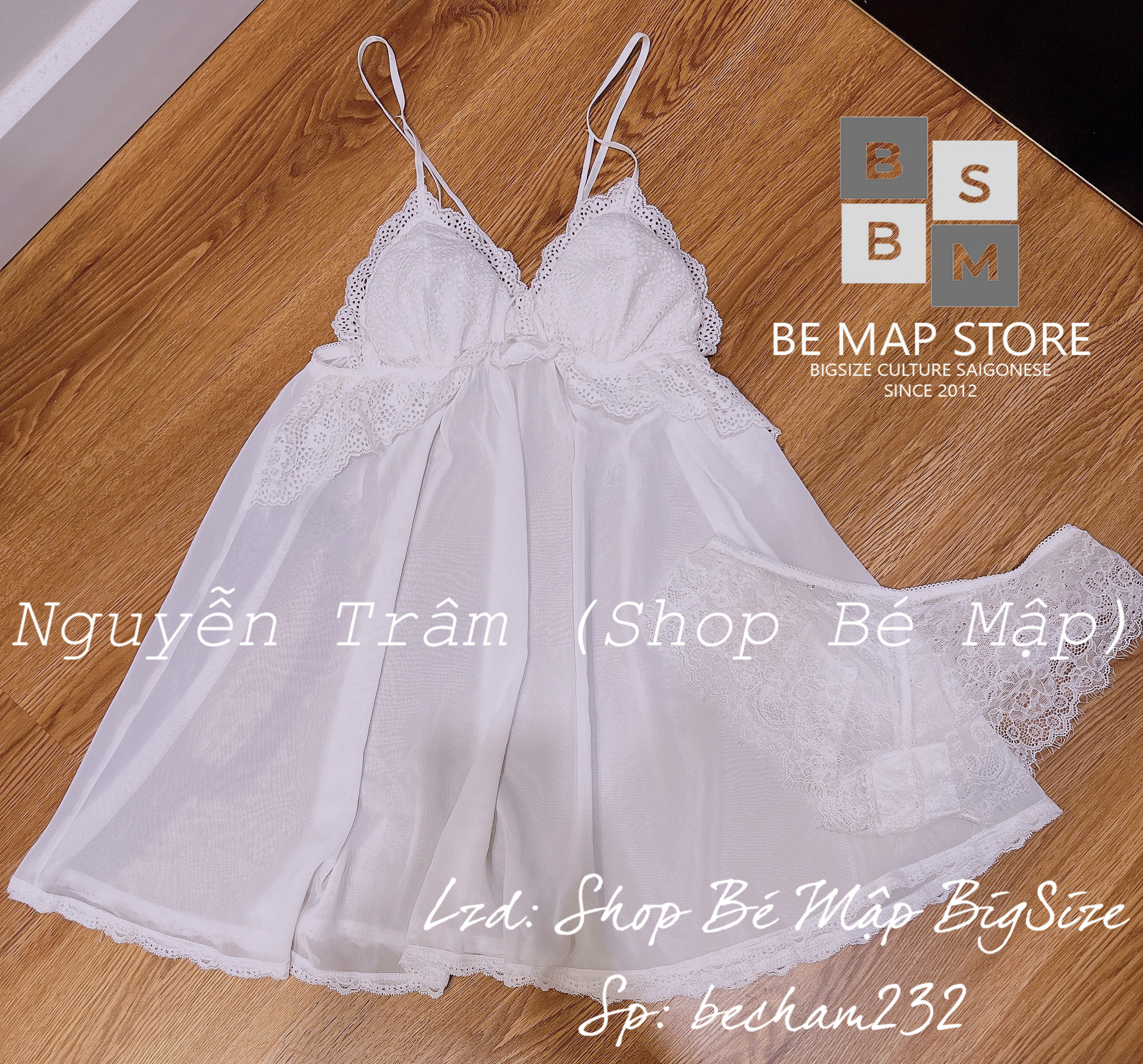 Set Bộ Ngủ Sexy 3 Món BigSize 50-75Kg [Hình Thật Chính Chủ]