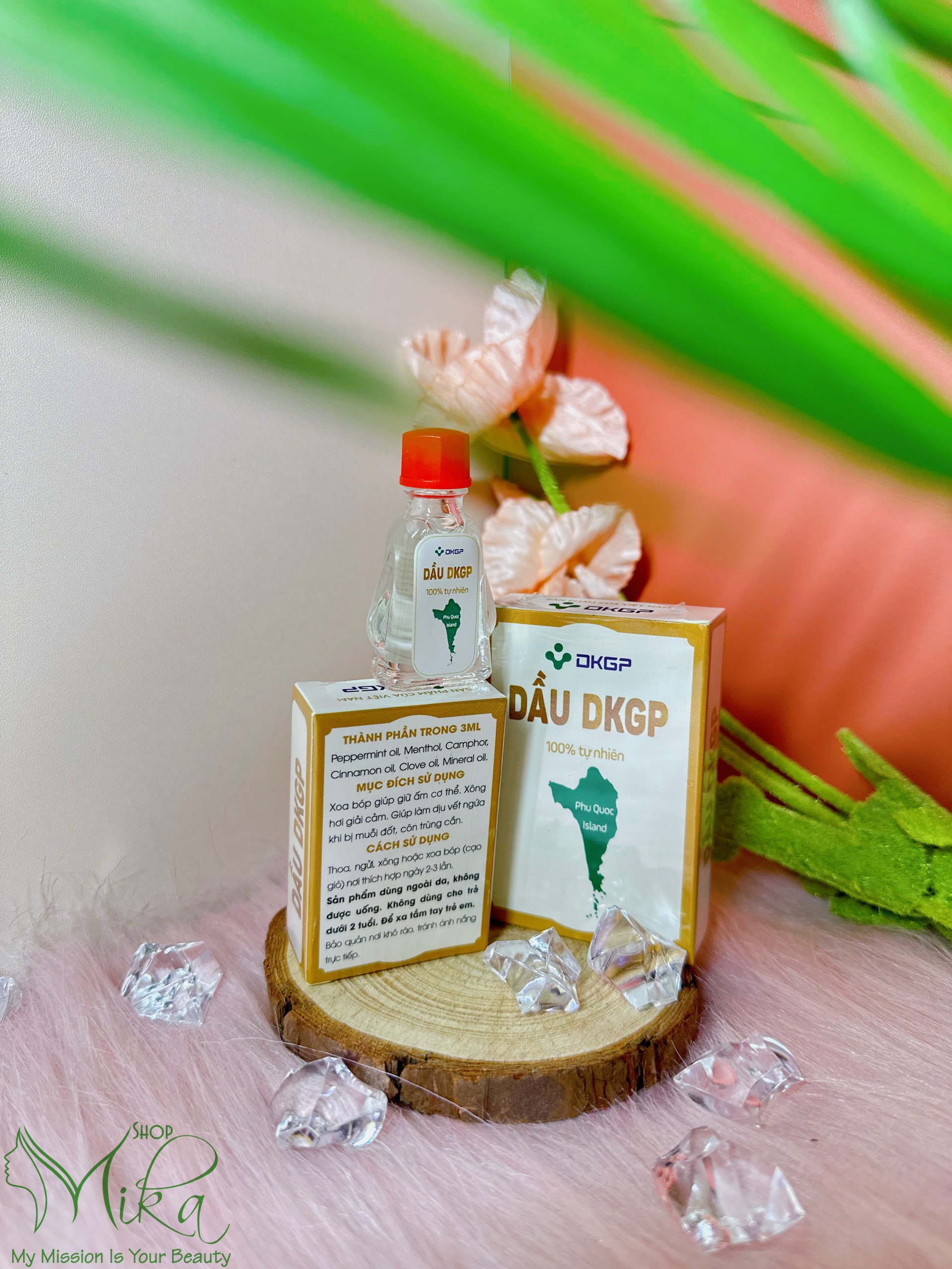 Dầu gió Dược Kiên Giang DKGP