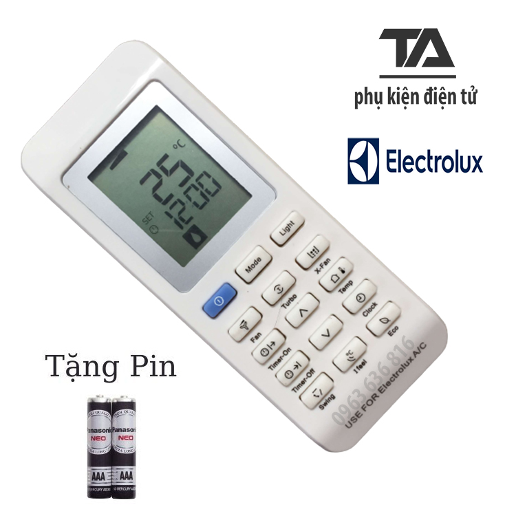 REMOTE MÁY LẠNH ELECTROLUX ✔ Điều khiển điều hòa ELECTROLUX