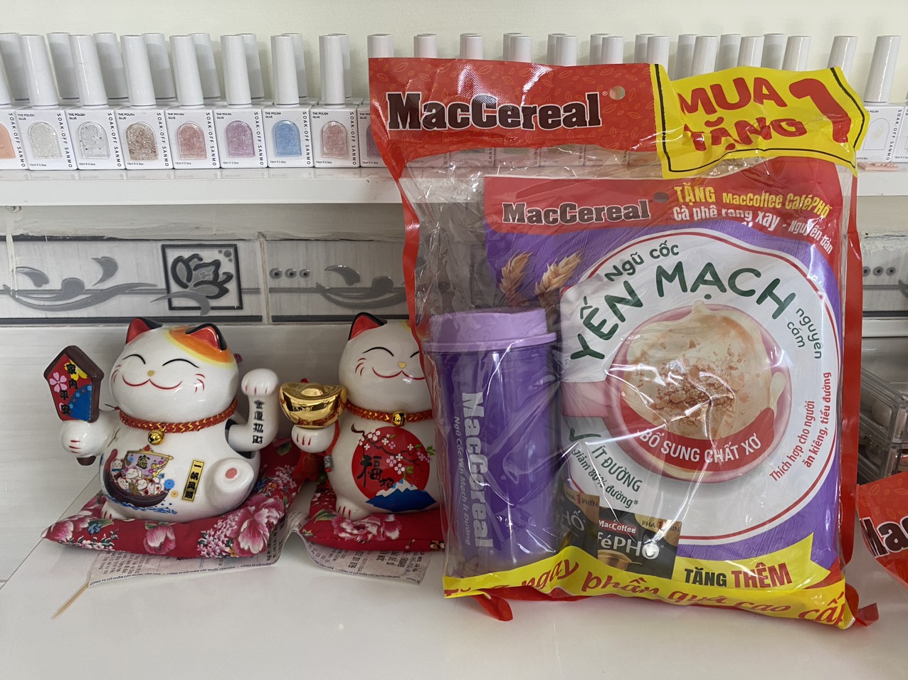 Ngũ cốc Yến mạch Maccereal (Bịch 20 gói x 28gr)