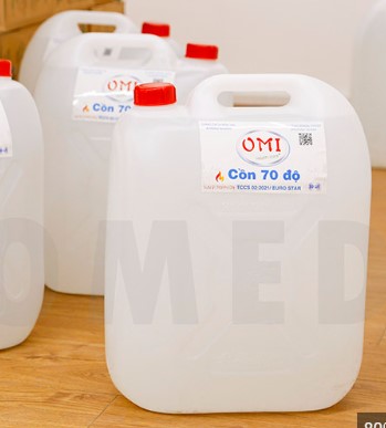 Cồn Y Tế 90 Độ, 70 Độ - Sát Khuẩn, Sát Trùng - Can 5 Lít