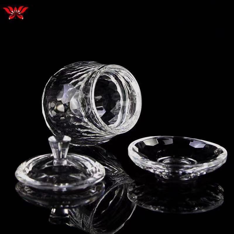 Chén Cúng Thủy Tinh Có Nắp Size nhỏ