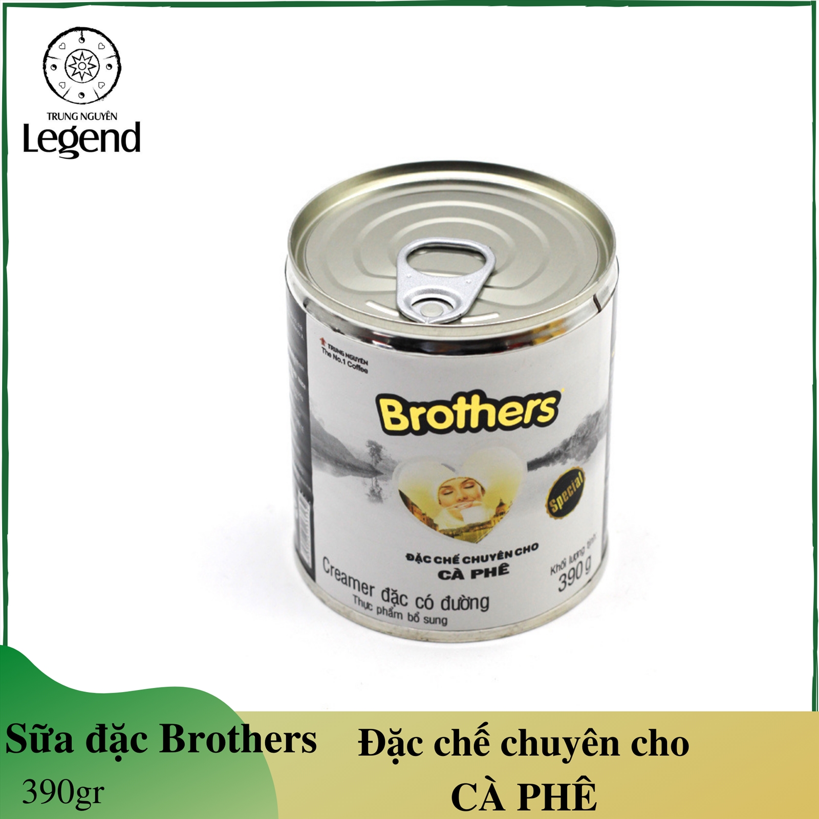 Sữa Đặc Trung Nguyên Brother 390G