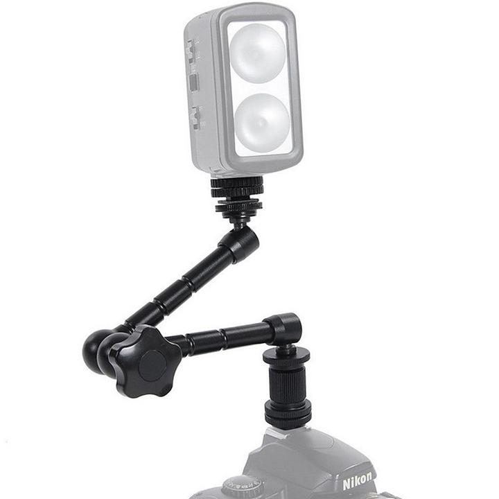 Kẹp cỡ lớn + Khớp nối xoay đa chiều Magic Arm 11″