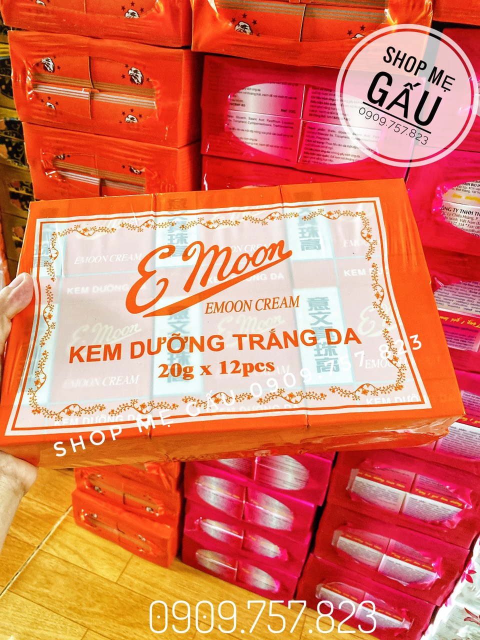 Lố 12 hộp kem emoon 20g việt(thiện châu)
