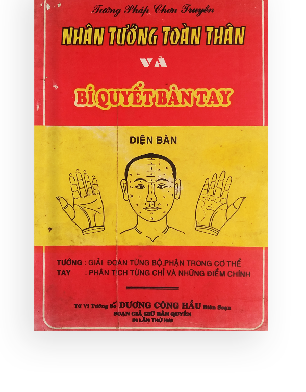 Sách nhân tướng học toàn thân và bí quyết bàn tay