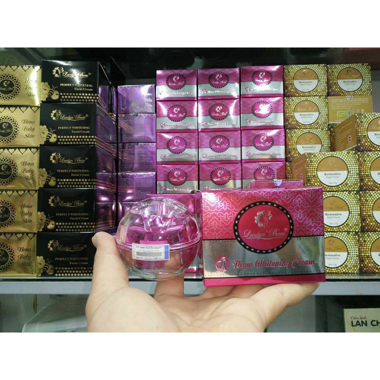 cặp kem ngày và đêm nano ( công ty chuẩn )