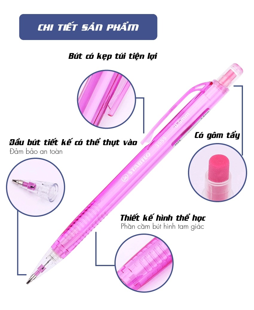 Bút chì bấm STABILO 355