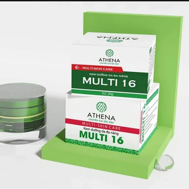 Combo3 kem trị rạn Multi 16 Athena, Chống rạn da mẹ bầu (hũ 20g) [CHÍNH HÃNG]