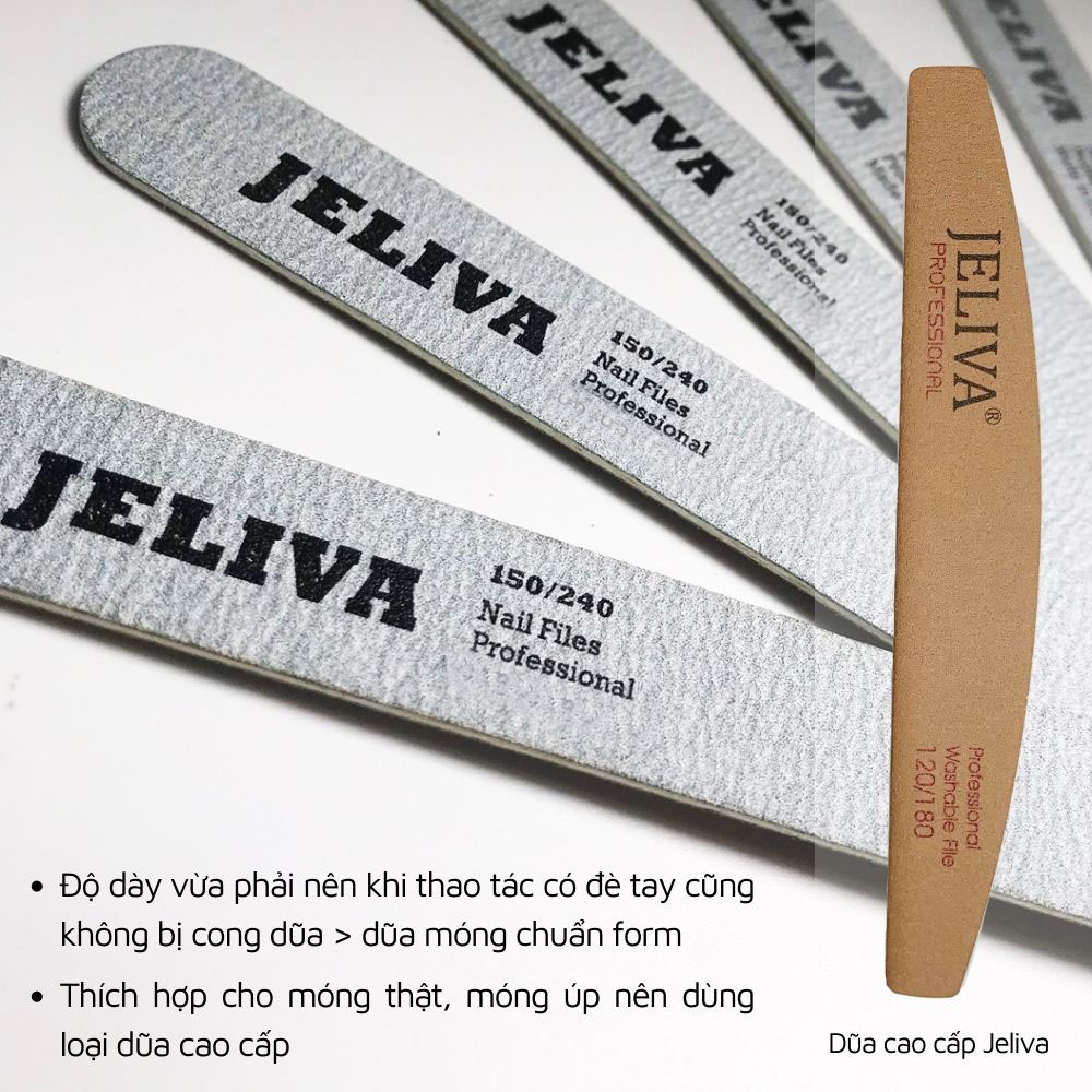 Dũa móng tay tạo form JELIVA