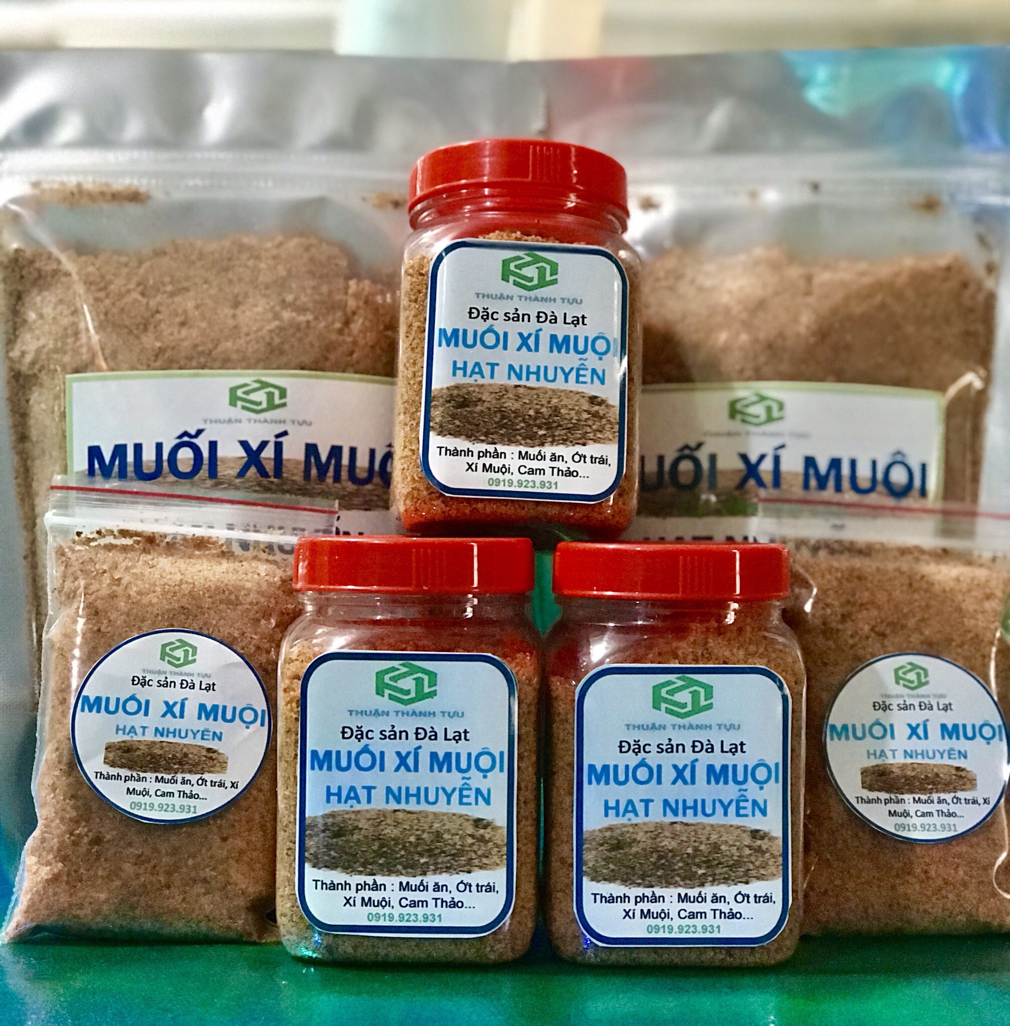 [HCM]MUỐI XÍ MUỘI gói 500gram 90.000đ