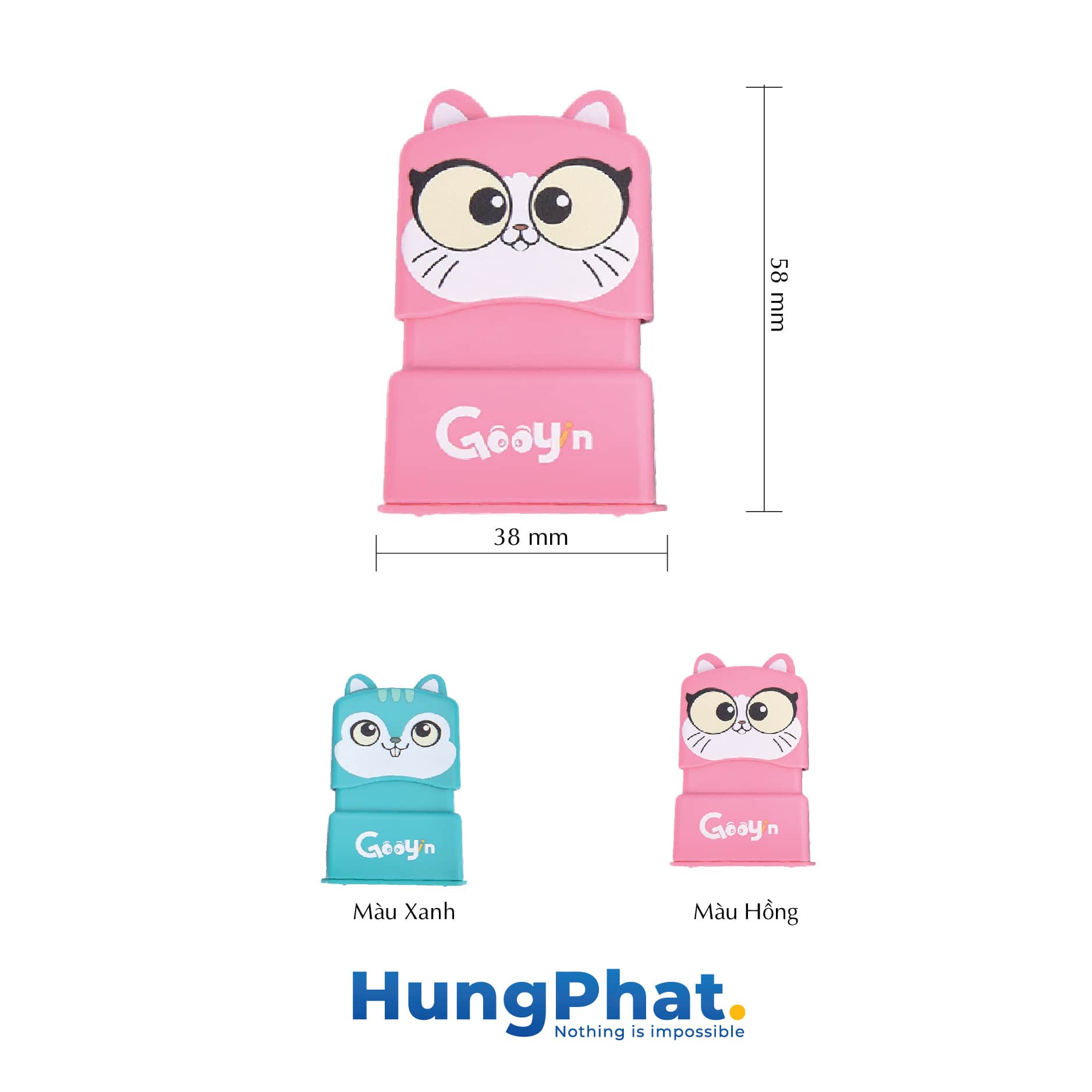 Khắc dấu tên,  con dấu hình thú kute