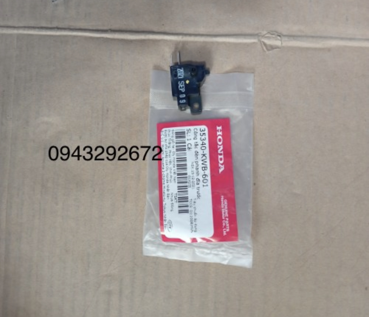 Công Tắc Đèn Phanh Đĩa Trước Honda ( 35340KWB601 )