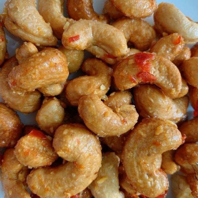 [ HOÀN TIỀN 10% ][HCM]500gr điều rang tỏi ớt