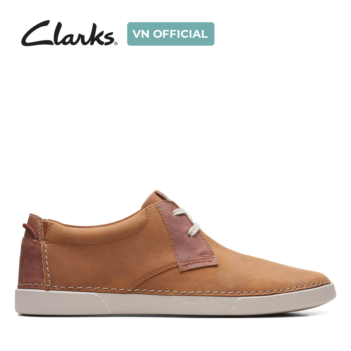 Giày Tây Da Nam Clarks - Gereld Low
