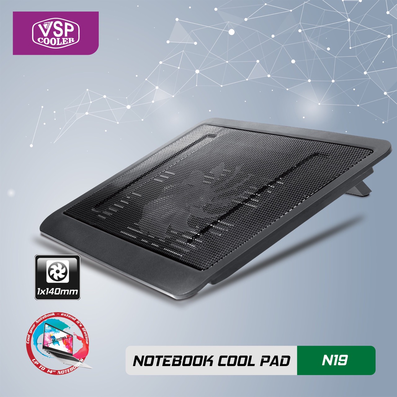 [HCM]Fan VSP Cooler N19 (1*Fan 14cm)