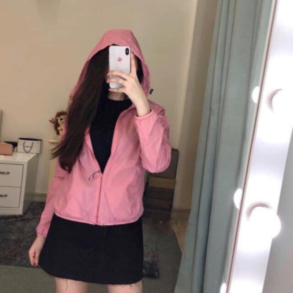 Áo gió lót lông cừu siêu mềm, siêu ấm, mặc nhẹ