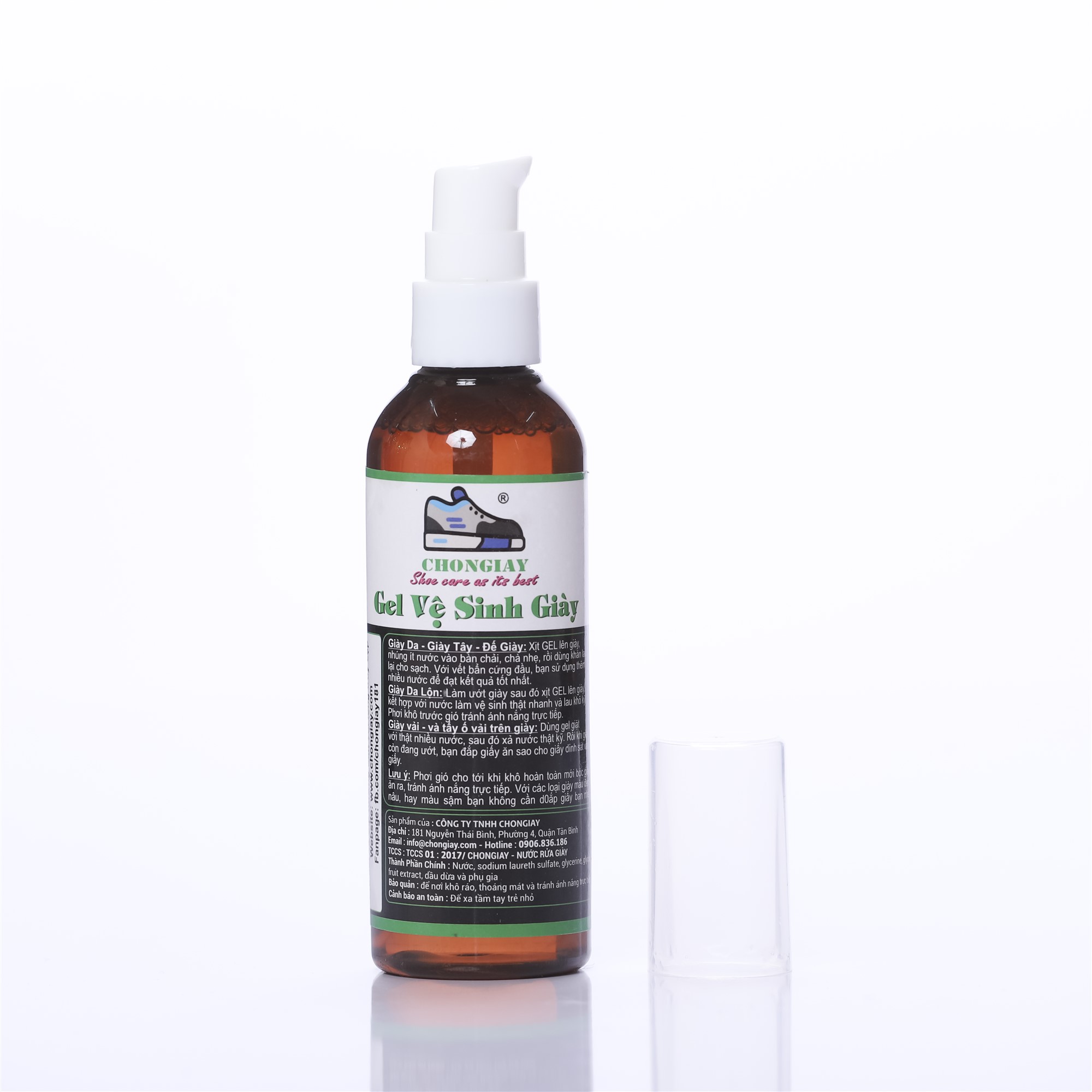 Gel vệ sinh giày CHONGIAY đậm đặc 100ml