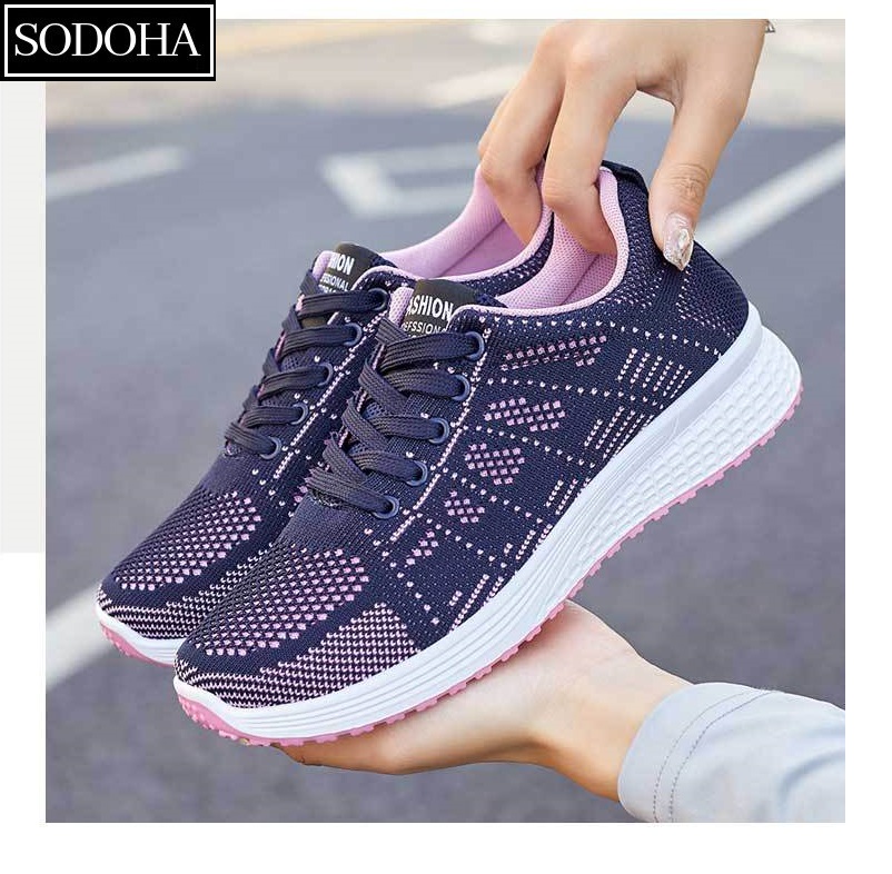 Giày Thể Thao Nữ , Giày Chạy Bộ Nữ SODOHA SDH833