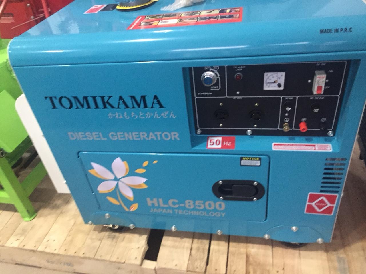 Máy phát điện CHẠY DẦU Tomikama HLC-8500 (7KVA)