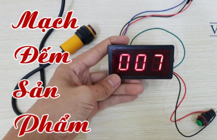 Combo Mạch Đếm Sản Phẩm 3 Số